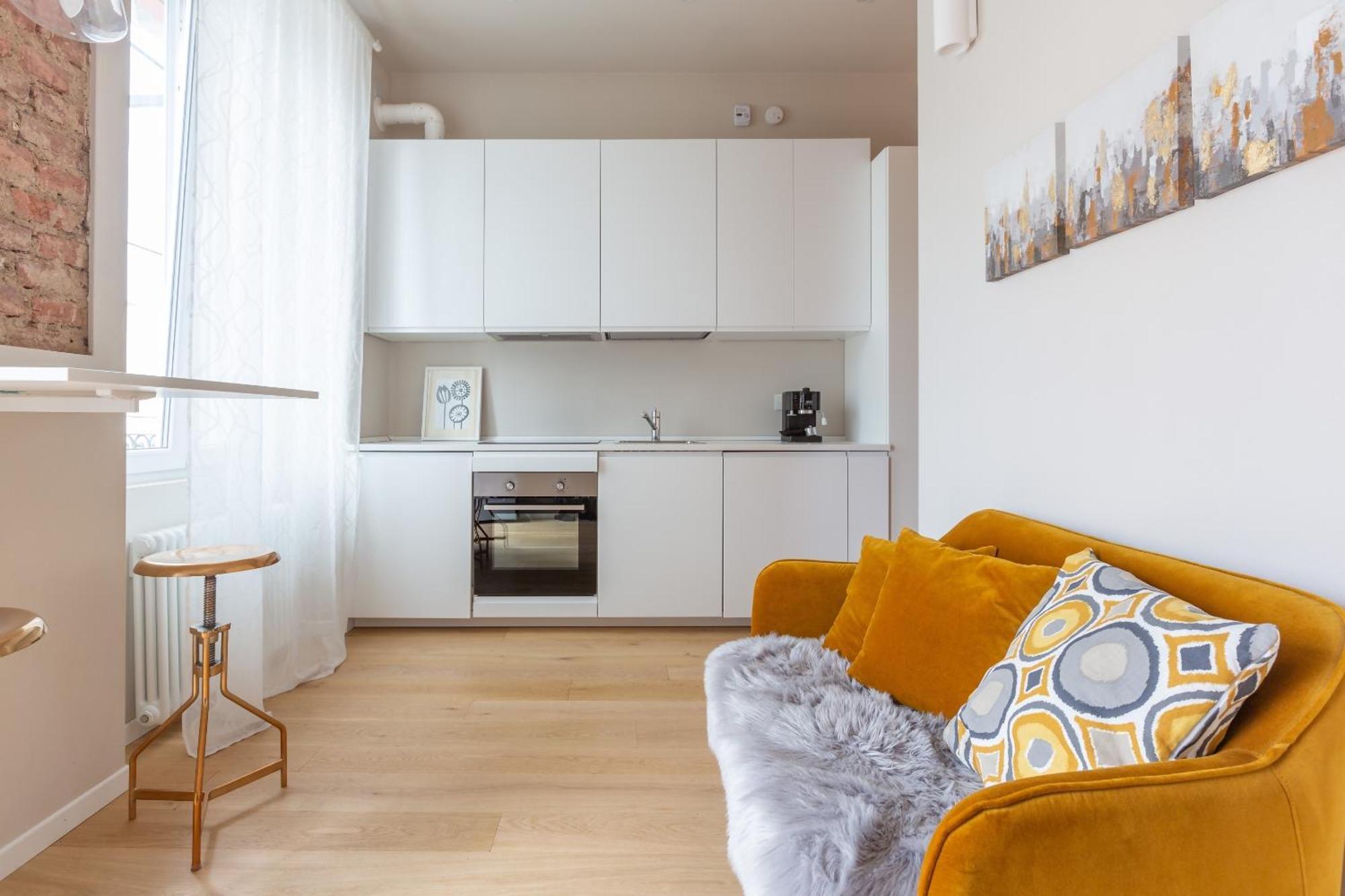 Raffinato E Stylish Monolocale Milanese Apartment Mailand